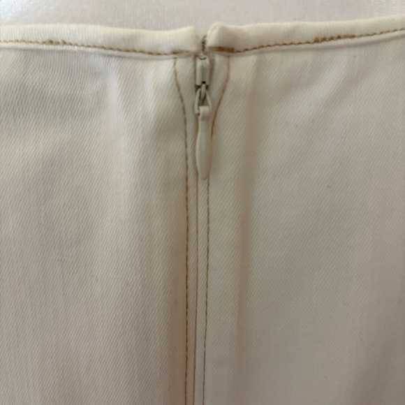 Lauren Ralph Lauren Ivory Sheath Dress Size 10 - Picture 5 of 14